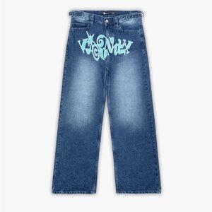 Unisex Vicinity Embroidered Jeans